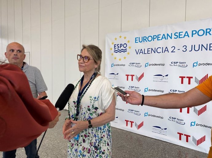 La eurodiputada socialista Inmaculada Rodríguez Piñero ha explicado este viernes, durante la celebración de la Conferencia de la Organización Europea de Puertos Marítimos (ESPO)