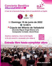 La Escuela Municipal de Música de Valladolid ofrece un concierto a favor de Asociación Europea Contra la Leucodistrofia
