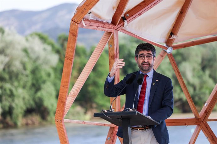 El vicepresident i conseller de Polítiques Digitals i Territori de la Generalitat, Jordi Puigneró