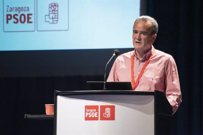 El secretario general del PSOE provincial de Zaragoza, Juan Antonio Sánchez Quero.