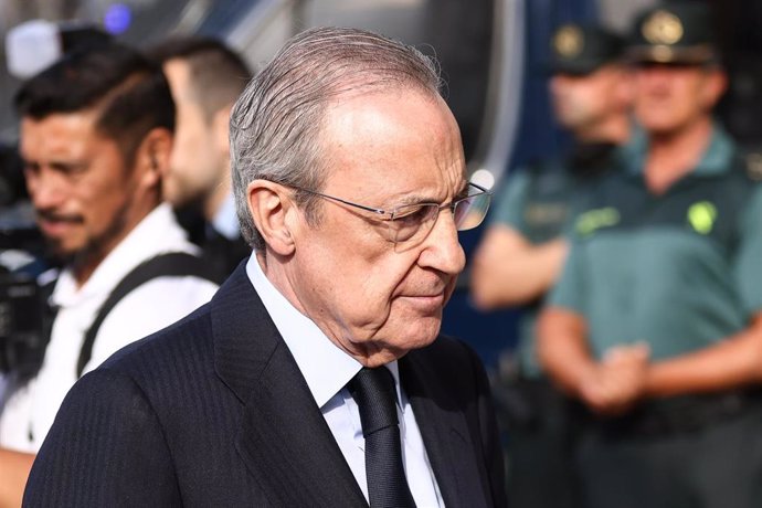 El presidente de ACS y del Real Madrid, Florentino Pérez.