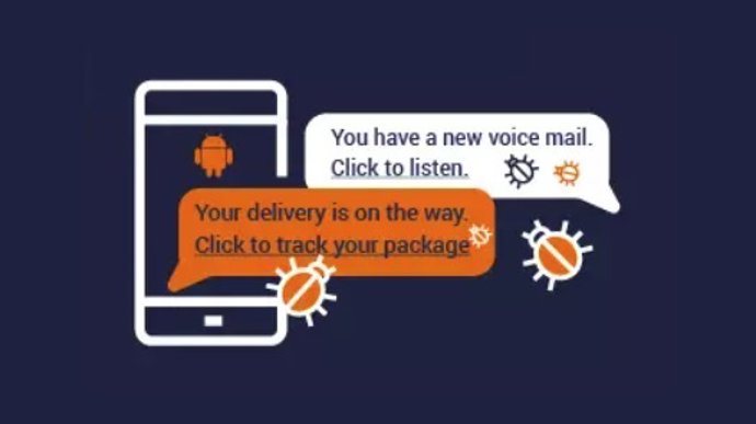 Representación del troyano FluBot