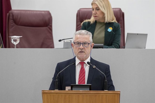 Archivo - El diputado socialista José Antonio Peñalver