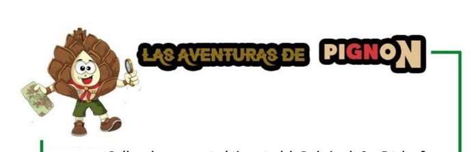 Pignon, el piñon aveturero que recorrerá Pedrajas.