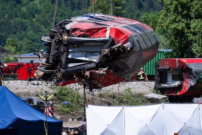 Accidente de tren en Alemania 