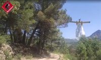 Controlado un incendio forestal en Alcoleja