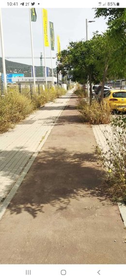 Calle de la zona cordobesa de Turruñuelos