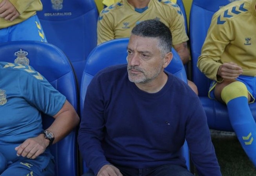 García Pimienta, técnico de la UD Las Palmas