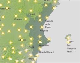 Predicción meteorológica para el domingo 5 de junio