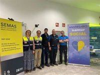 El equipo del SEMAS muestra el servicio de emergencia social del Ayuntamiento de Murcia en un congreso en Ciudad Real