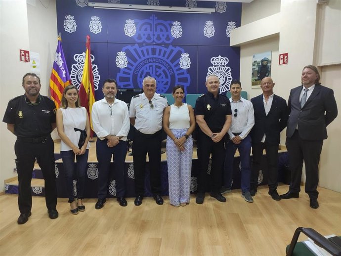 Inés Ybarra, elegida presidenta de la Asociación de Seguridad Privada de Baleares.