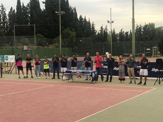 Presentación en Albox de la 42 edición del Open Nacional IBP de tenis