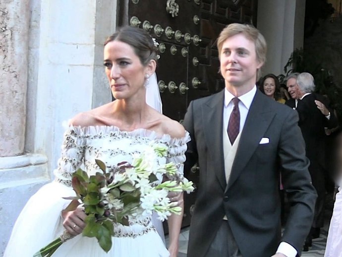 Antonio Sainz y Clara Andada-Vanderwilde, así fue su espectacular boda