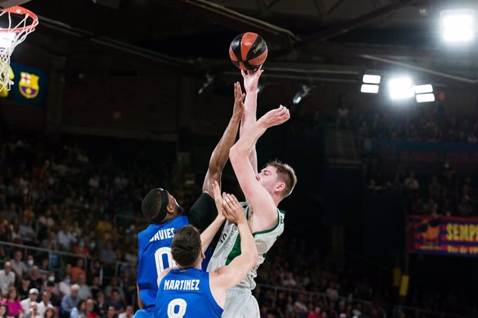 El jugador del Joventut Simon Birgander