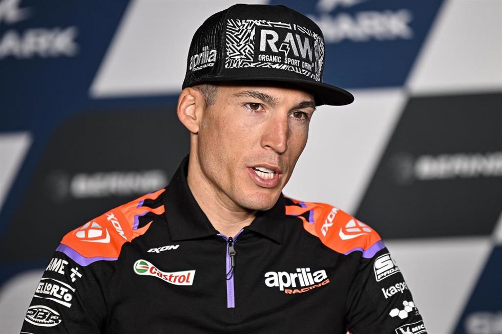 El piloto español de Aprilia Aleix Espargaró