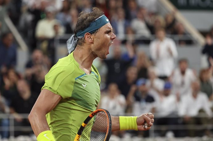 Rafael Nadal of Spain during day 13 of Roland-Garros 2022, French Open 2022, second Grand Slam tennis tournament of the season on June 2, 2022 at Roland-Garros stadium in Paris, France - Photo Jean Catuffe / DPPI