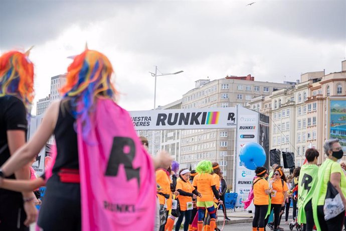 Runki, a carreira dos superheroes na Coruña