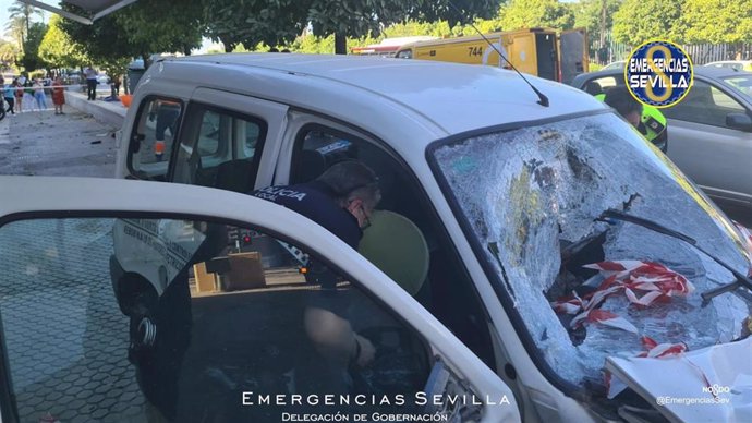 Accidente de tráfico en Sevilla capital