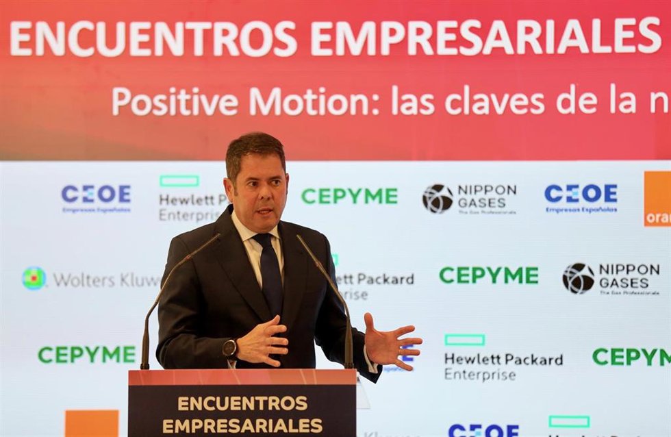 El presidente de Cepyme, Gerardo Cuerva, en una imagen de archivo.