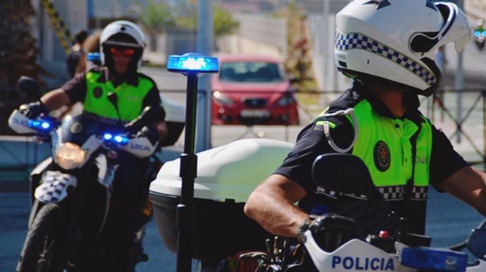 Agentes de la Policía Local de Algeciras.