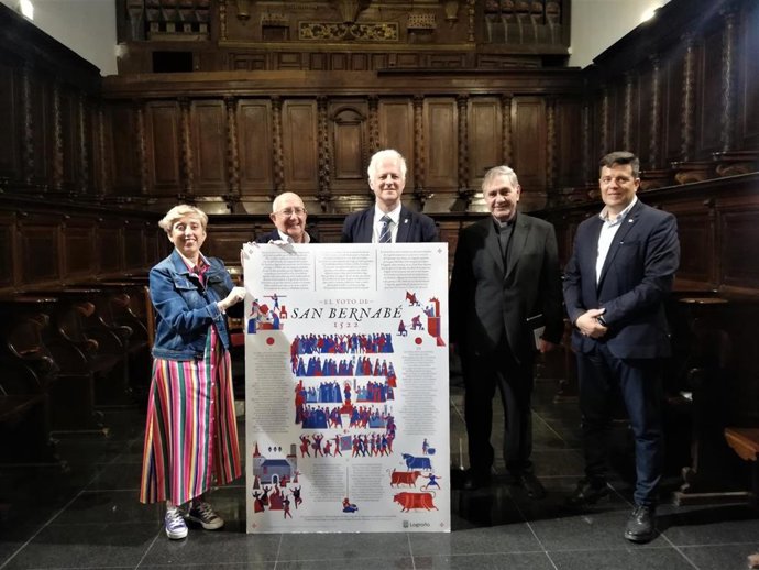 Un desplegable que se dará en colegios y se buzoneará por toda la ciudad recoge "en romance" el Voto de San Bernabé