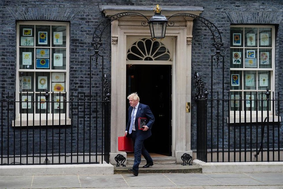 El primer ministro de Reino Unido, Boris Johnson.