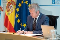 Rueda reitera: "una postura de país" con BNG y PSdeG en asuntos a tratar con Sánchez daría "mucha fuerza" a Galicia