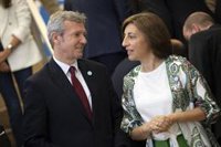 Rueda defiende la política eólica de la Xunta y ve "mucho más laxas" las medidas de control del Gobierno central