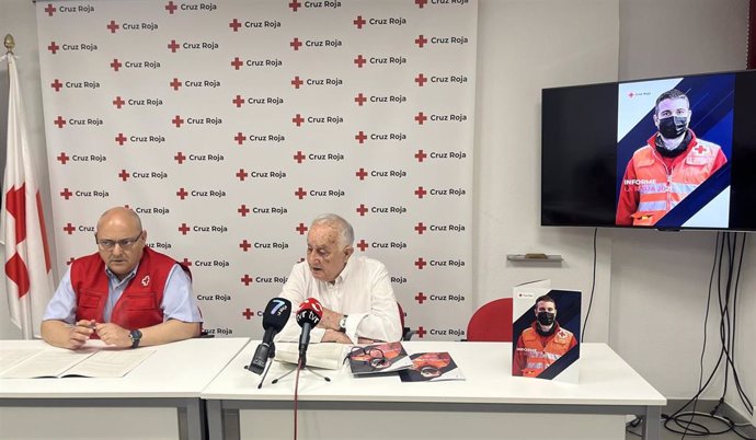 Presentación Memoria Cruz Roja 2021 con el presidente Fernando Reinares