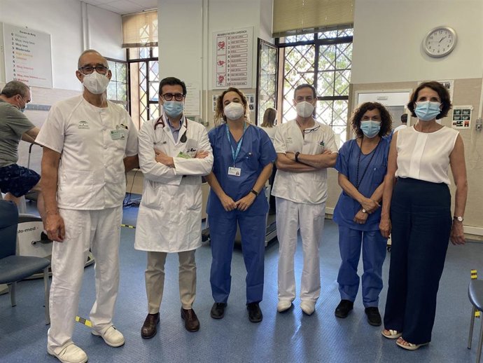 Unidad de Rehabilitación Cardíaca y Prevención Cardiovascular del Hospital Regional Universitario de Málaga que ha obtenido el reconocimiento de la Sociedad Española de Cardiología dentro del programa SEC-Excelente