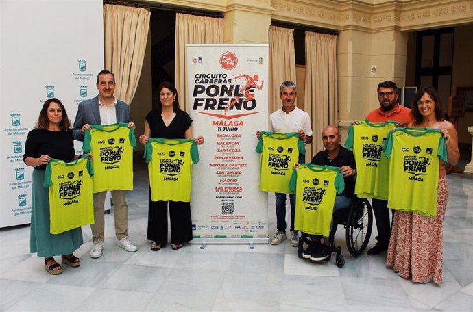 Presentación del Circuito de Carreras 'Ponle freno' en Málaga