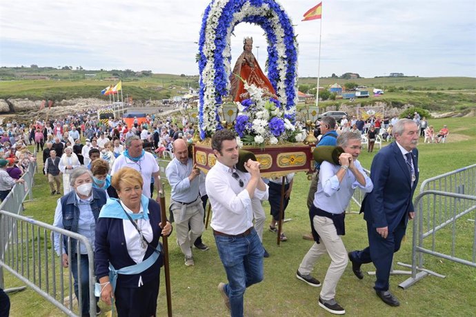 Procesión de la Virgen del Mar, patrona de Santander