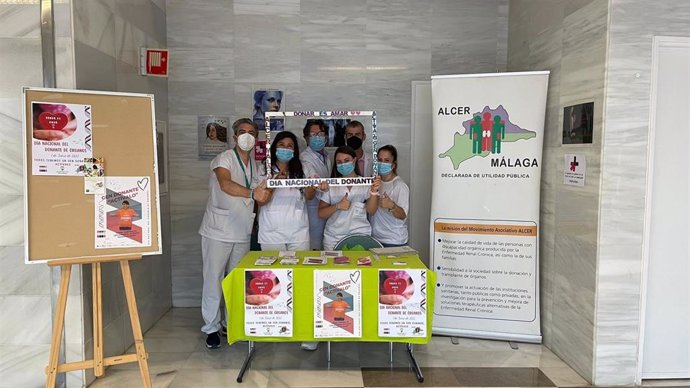 Nefrología del Hospital Costa del Sol de Marbella (Málaga) realiza una campaña para informar y concienciar sobre donación de órganos