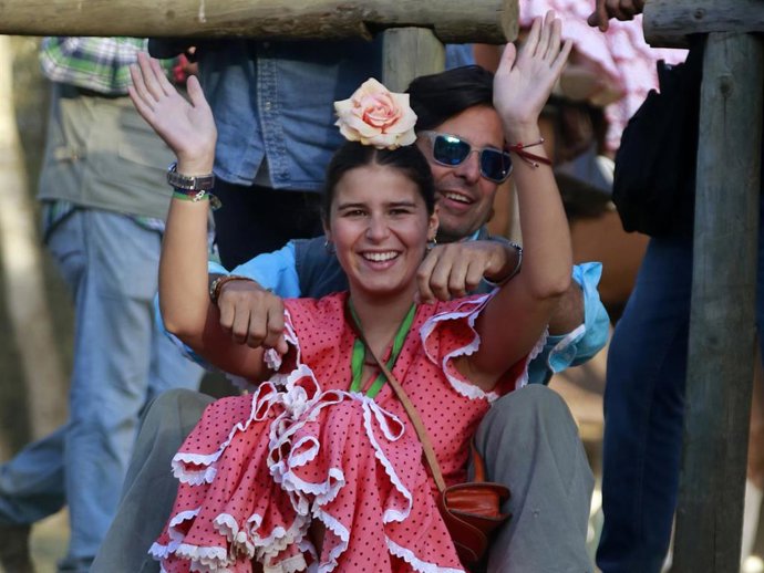 Cayetana y Francisco Rivera, en el camino a El Rocío