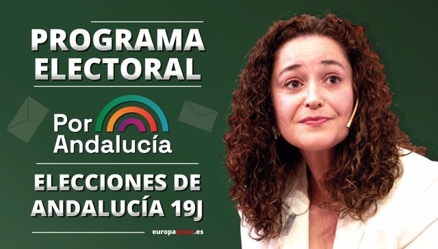 Este es el programa electoral de Por Andalucía en las elecciones Andalucía 2022
