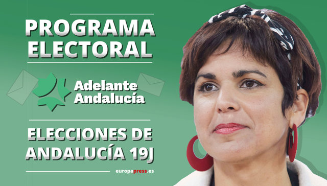 Este es el programa electoral de Adelante Andalucía en las elecciones Andalucía 2022