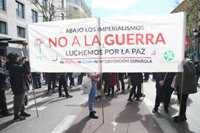 IU, Anticapitalistas y diversos colectivos llaman a apoyar una manifestación contra la Cumbre de la OTAN el día 26