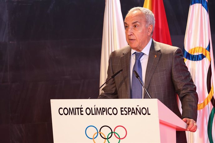 El president del Comit Olímpic Espanyol (COE), Alejandro Blanco
