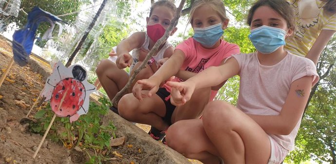 Campamento de verano organizado por el Ayuntamiento de Sevilla.