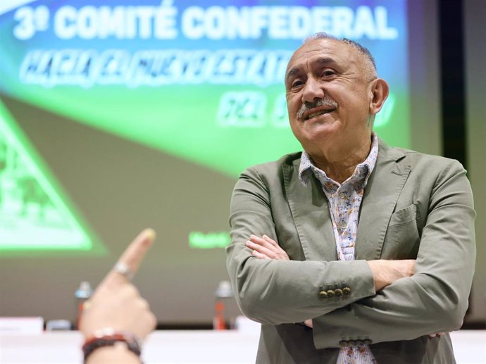 El secretario general de UGT, Pepe Álvarez