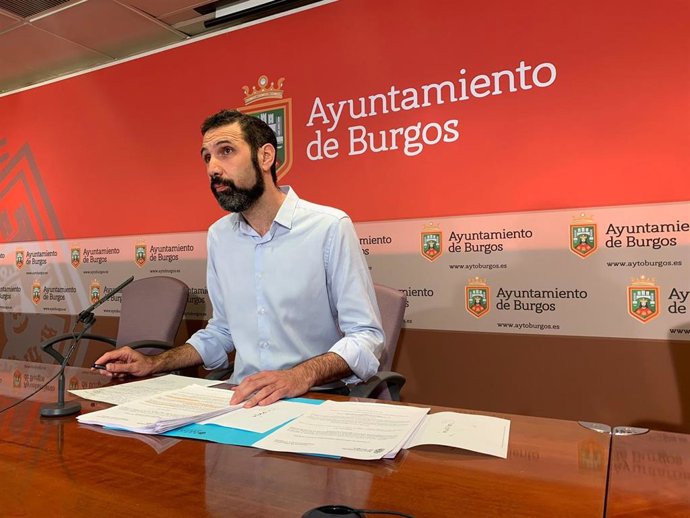 El concejal de Urbanismo de Burgos, Daniel Garabito.