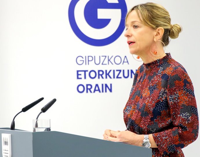 Archivo - La portavoz de la Diputación de Gipuzkoa, Eider Mendoza