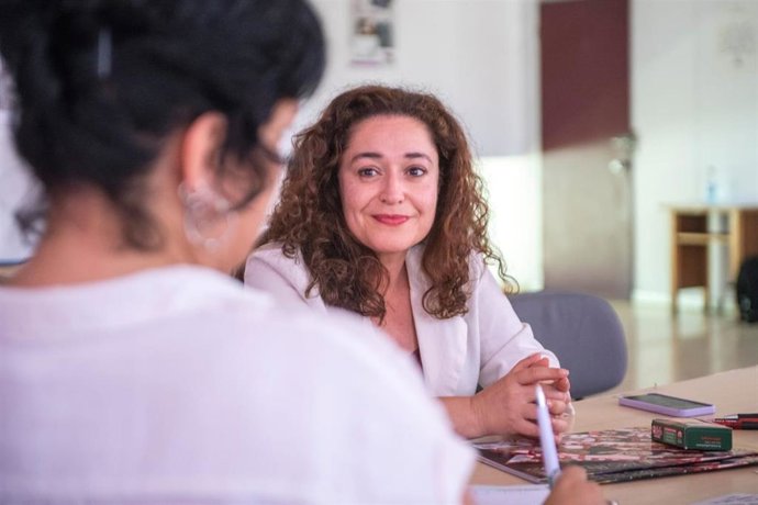 La candidata a la Presidencia de la Junta de Por Andalucía, Inma Nieto.