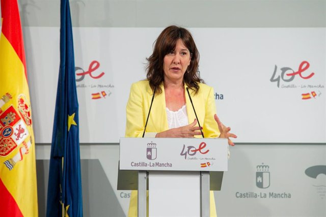 La Consejera De Igualdad Y Portavoz Del Gobierno Regional, Blanca Fernández, Comparece En Rueda De Prensa Para Informar Sobre Los Acuerdos Del Consejo De Gobierno.