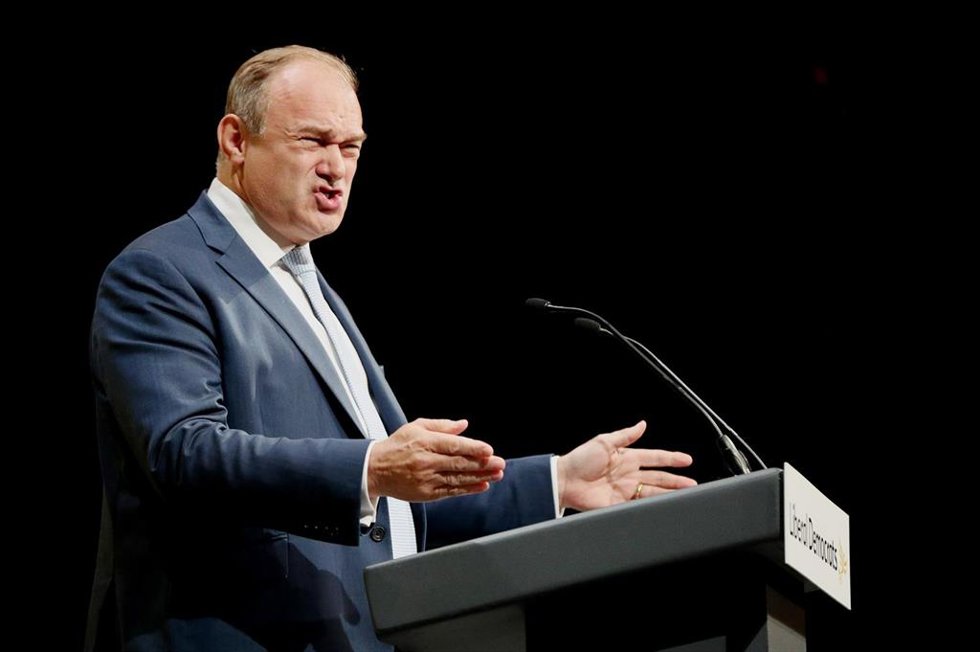 Archivo - Ed Davey, líder del Partido Liberal Demócrata