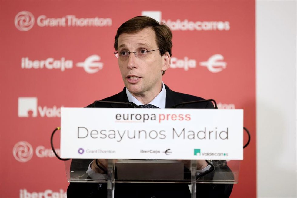 El alcalde de Madrid, José Luis Martínez-Almeida.