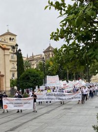 Los comités de Abengoa se concentran este miércoles en el interior de Palmas Altas para que la SEPI "responda"
