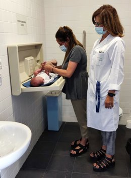 Cambiador en el CARE de Los Alcores