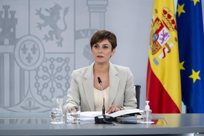 La ministra Portavoz, Isabel Rodríguez, comparece tras la reunión del Consejo de Ministros, en La Moncloa, a 7 de junio de 2022