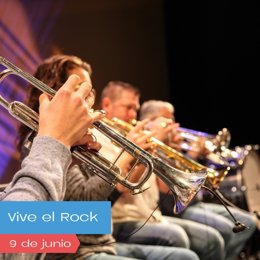 Cartel de 'Vive el Rock'.